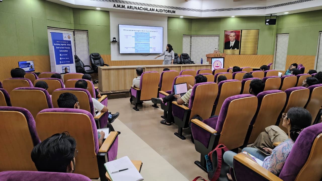 Workshop on 'Building Agentic AI for End to End Finance Automation'