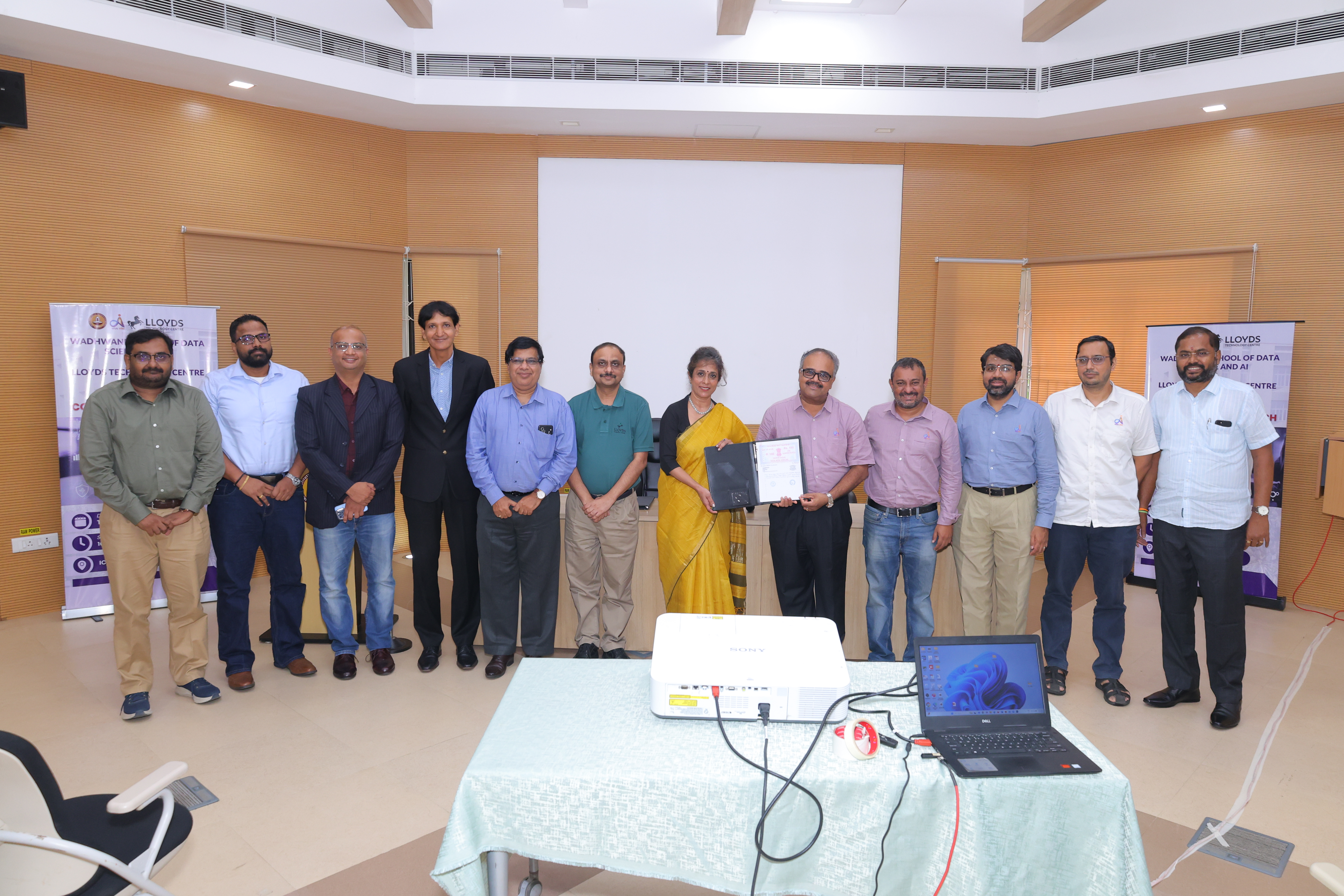 Wadhwani School of Data Science and AI & Lloyds Technology Centre Research Collaboration Launch