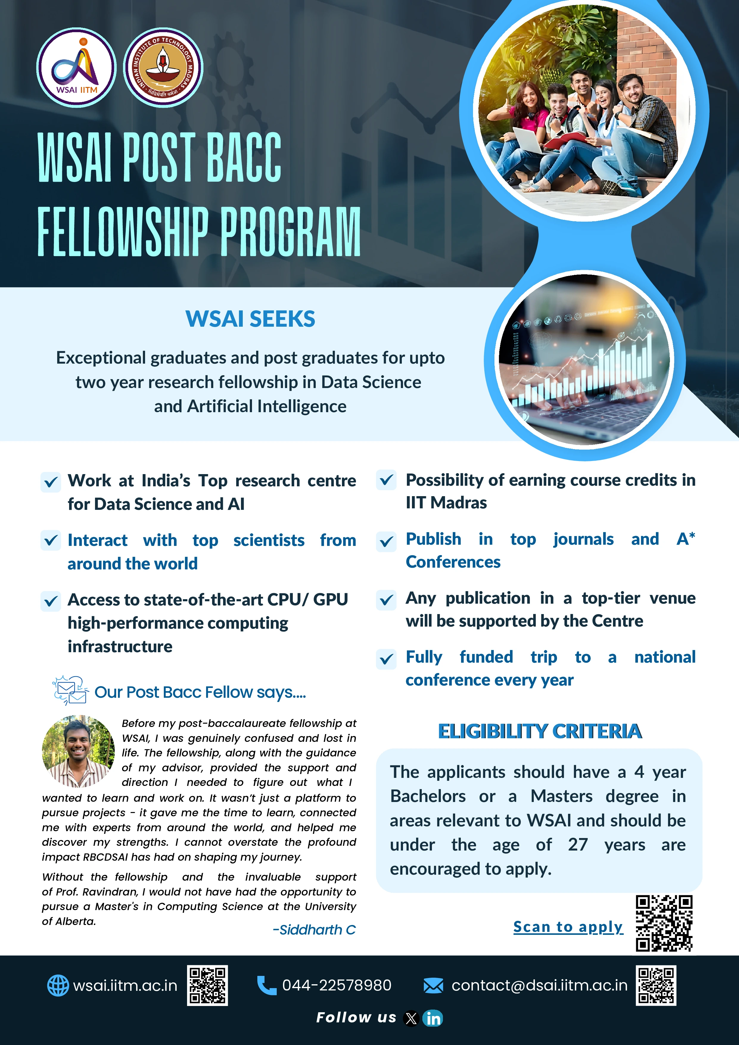 Post Bacc Fellowship 2026 poster